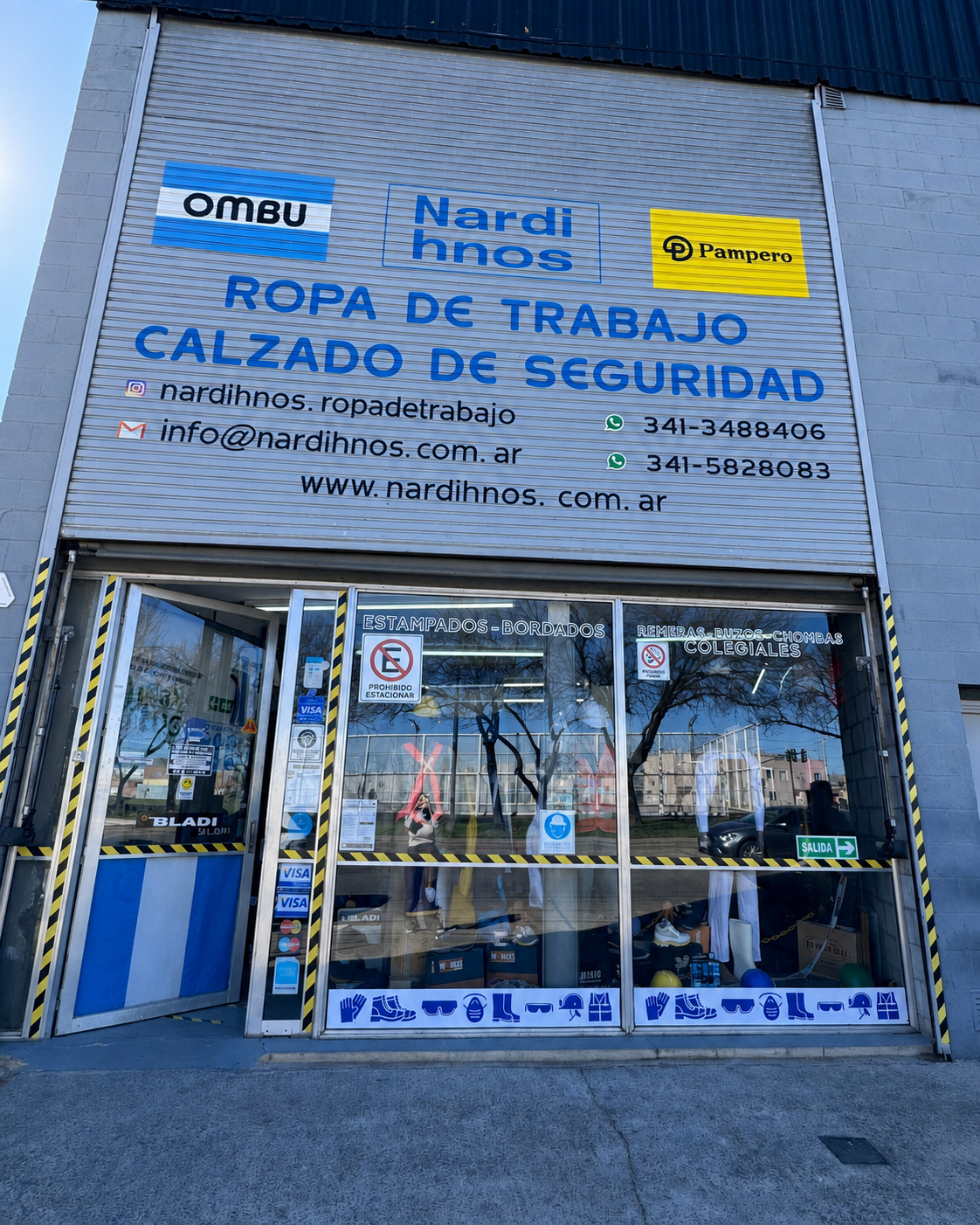 Frente del local de Nardi Hnos
